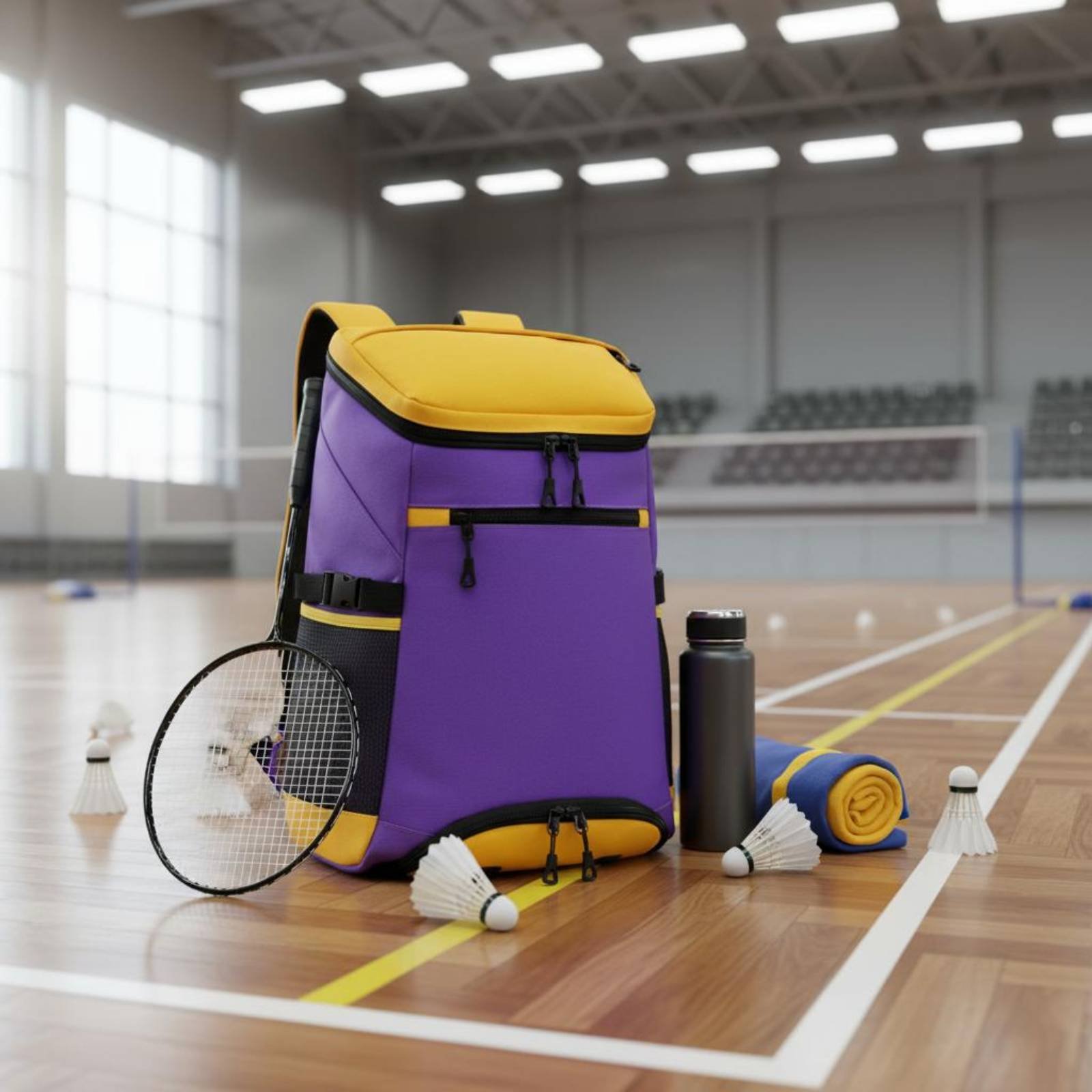 Badminton Area - حقيبة ظهر للريشة الطائرة ذات سعة