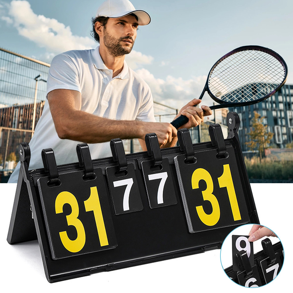 Badminton Score Counter - لوحة النتائج القابلة للطي، لوحة النتائج