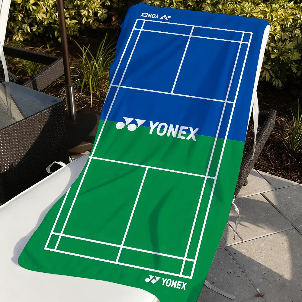 Badminton Yonex - منشفة أنيقة بشعار رياضة الريشة الطائرة،