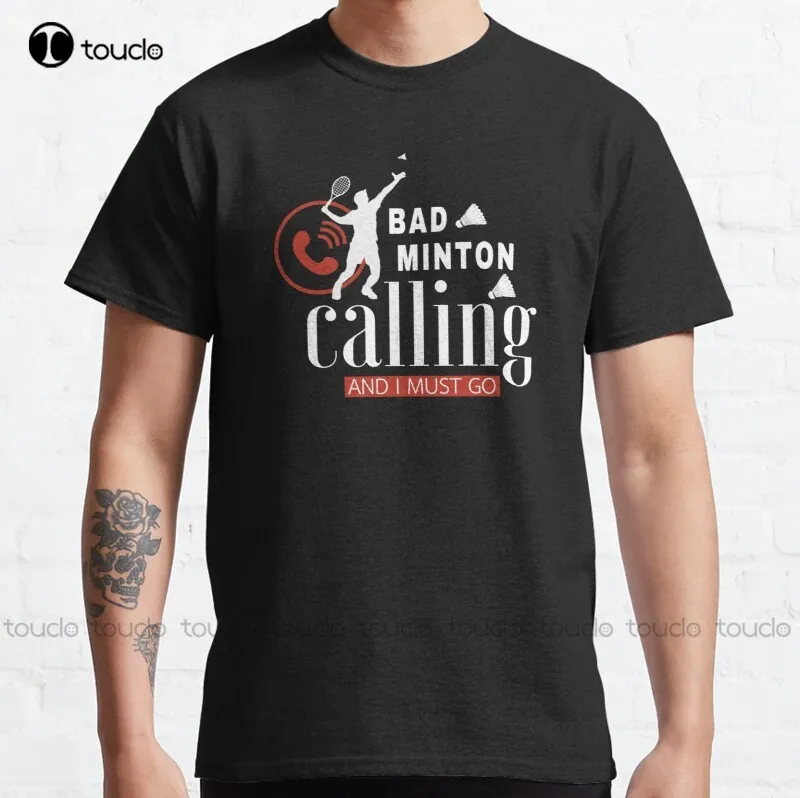 Badminton Is Calling - جديد الريشة الدعوة 3 الكلاسيكية تي
