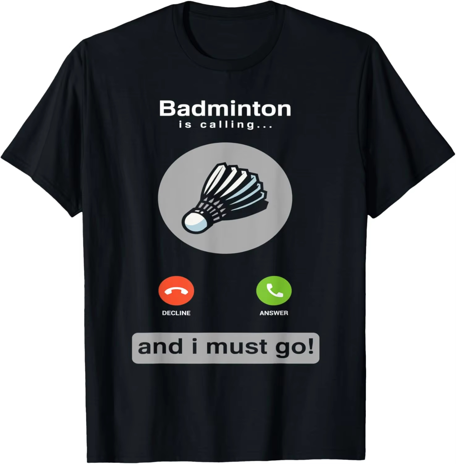 قميص بادمنتون مضحك، تي شيرت بط - مراجعة Badminton Is Calling وسعره