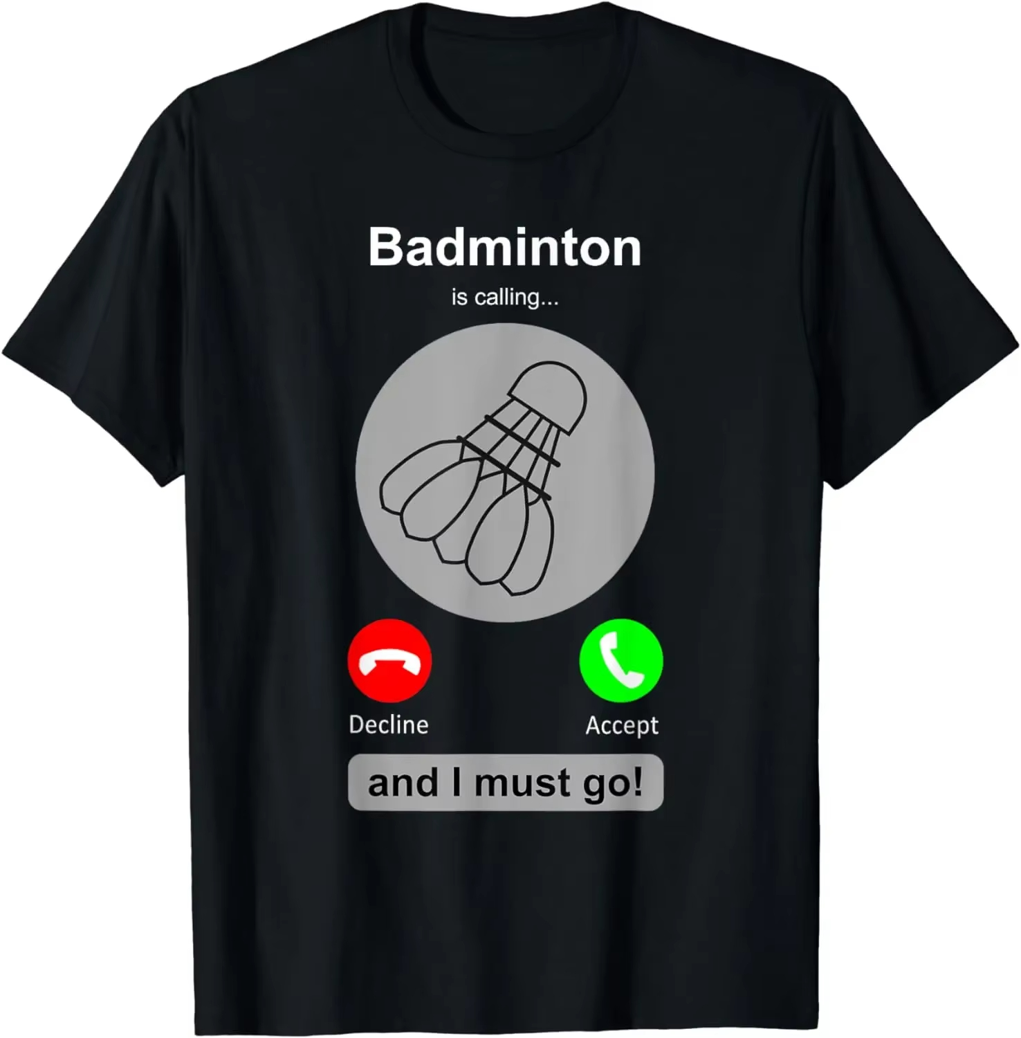 قميص بادمنتون مضحك، تي شيرت بط - مراجعة Badminton Is Calling وسعره