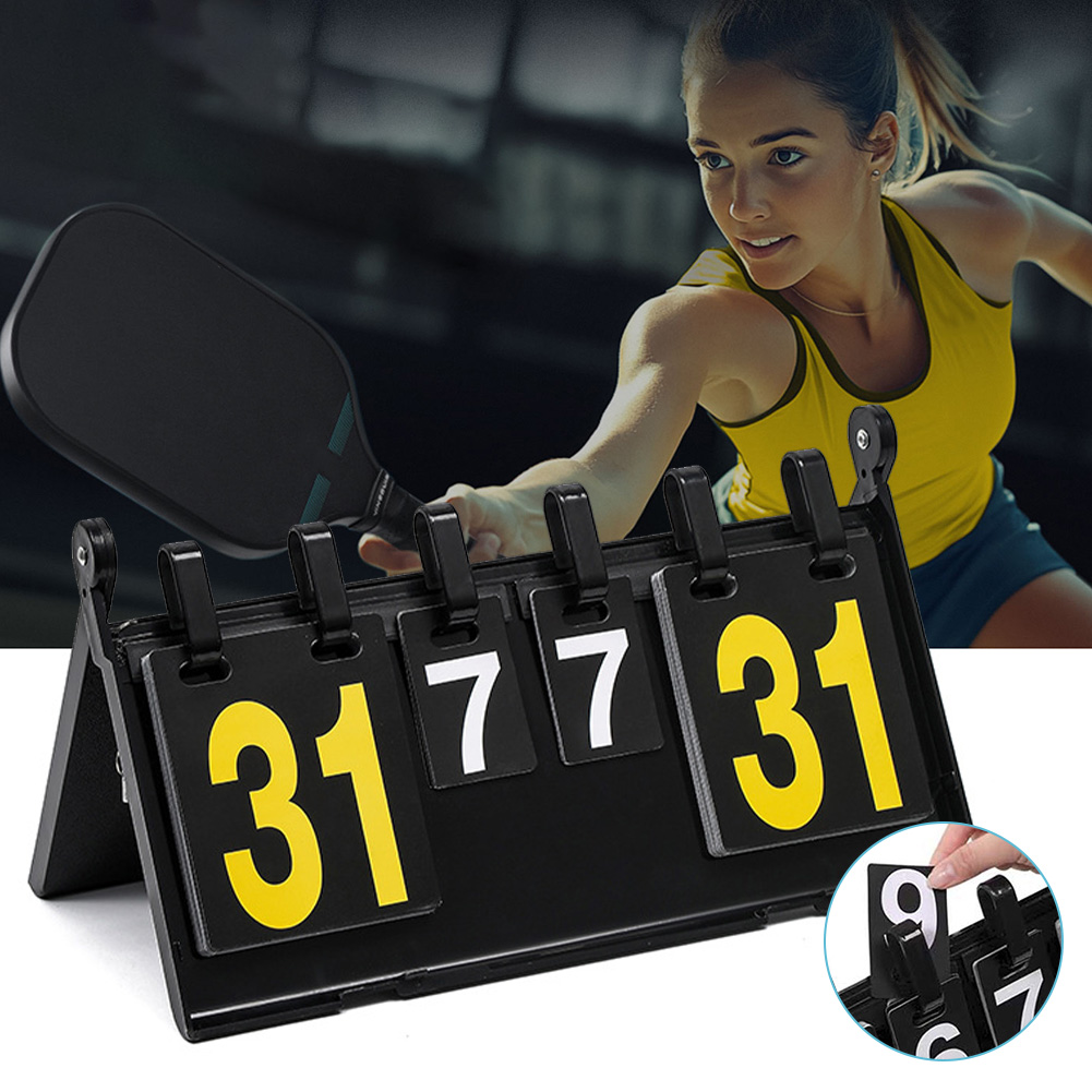 لوحة النتائج القابلة للطي، لوح - مراجعة Badminton Score Counter وسعره