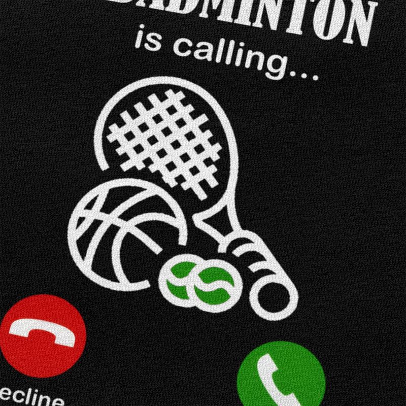 الريشة تدعو تي شيرت الرجال 100 - مراجعة Badminton Is Calling وسعره