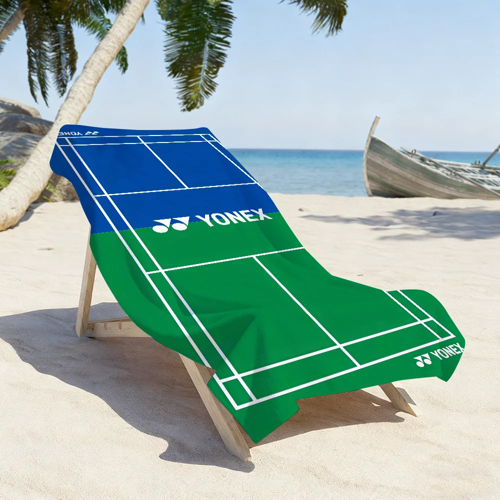 منشفة أنيقة بشعار رياضة الريشة - مراجعة Badminton Yonex وسعره