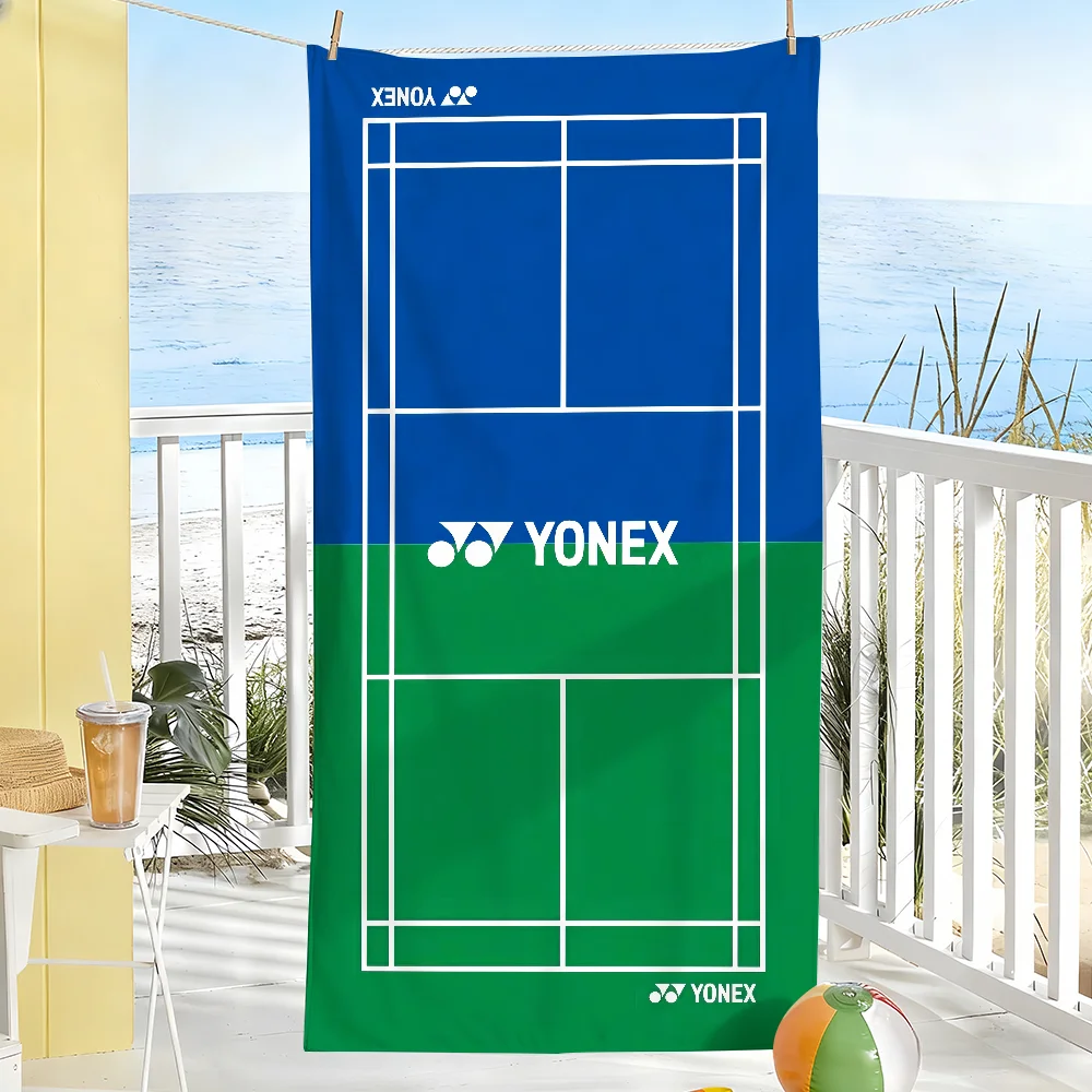 منشفة أنيقة بشعار رياضة الريشة - مراجعة Badminton Yonex وسعره