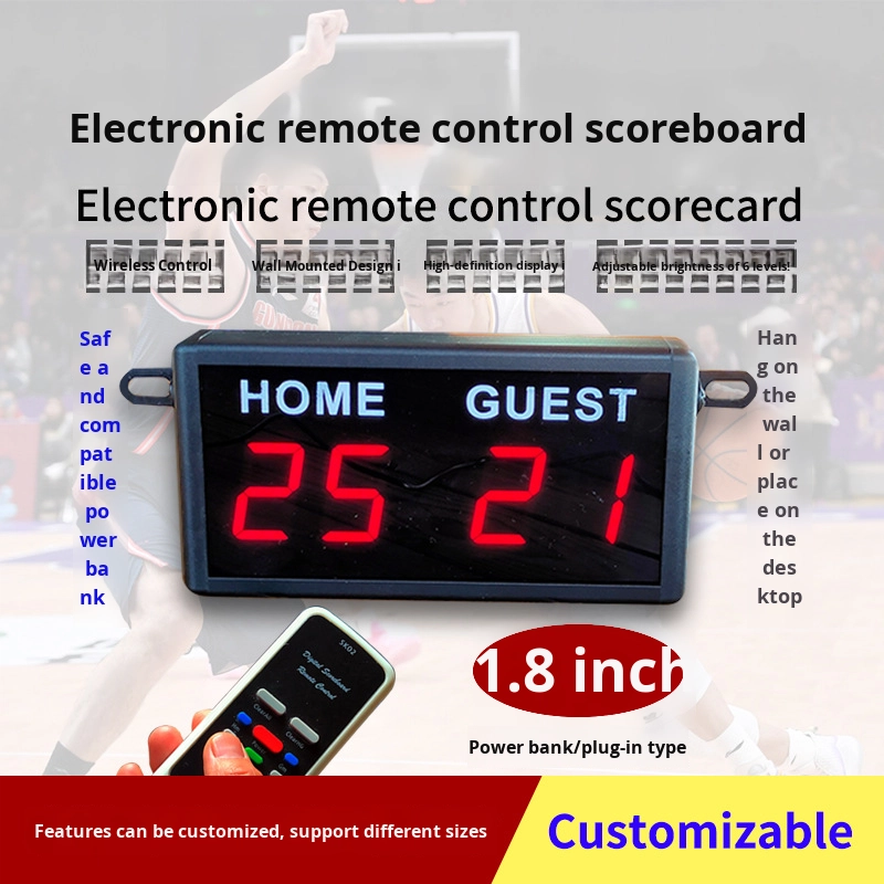عداد تسجيل شاشة LED مقاس 2.3 ب - مراجعة Badminton Score Counter وسعره