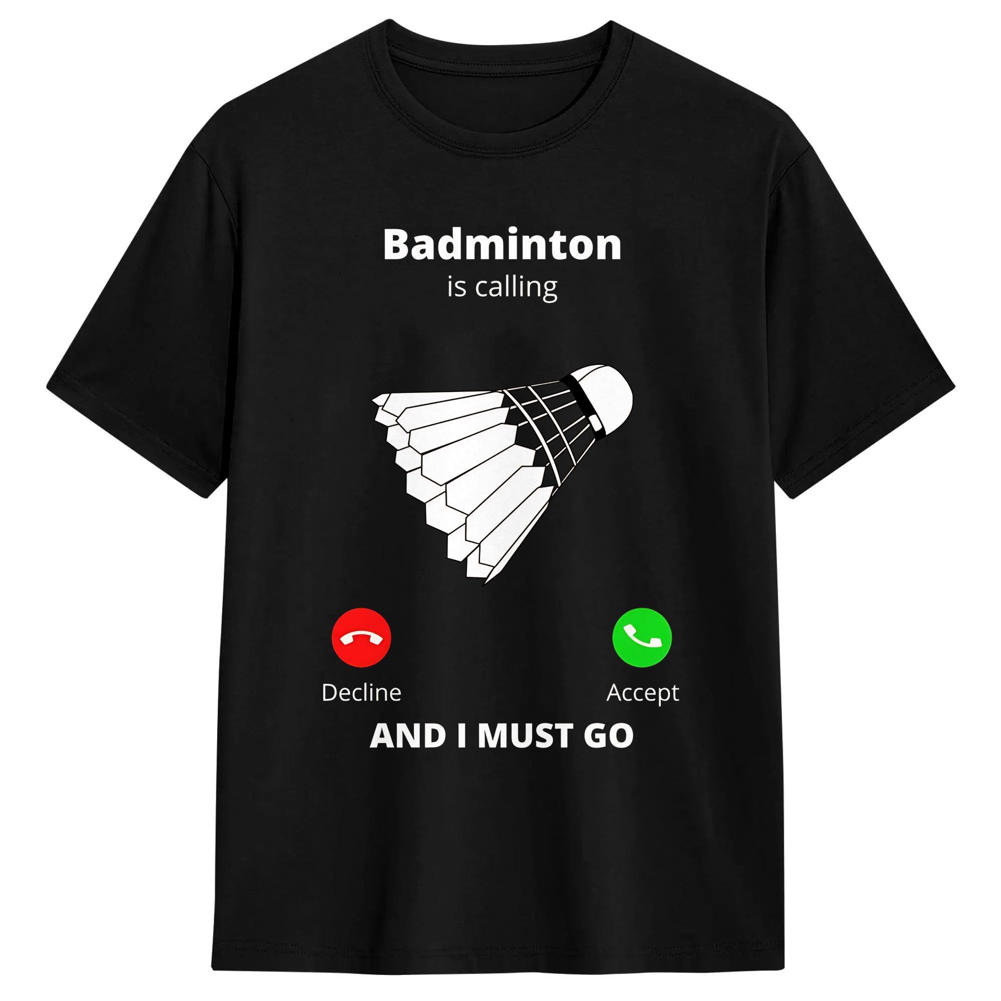 تي شيرت كاجوال للرجال من كاسوا - مراجعة Badminton Is Calling وسعره