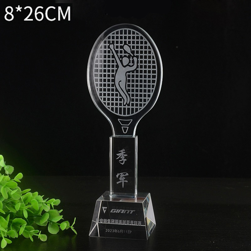تخصيص كأس كريستال الريشة تنس ا - مراجعة Badminton Europe وسعره